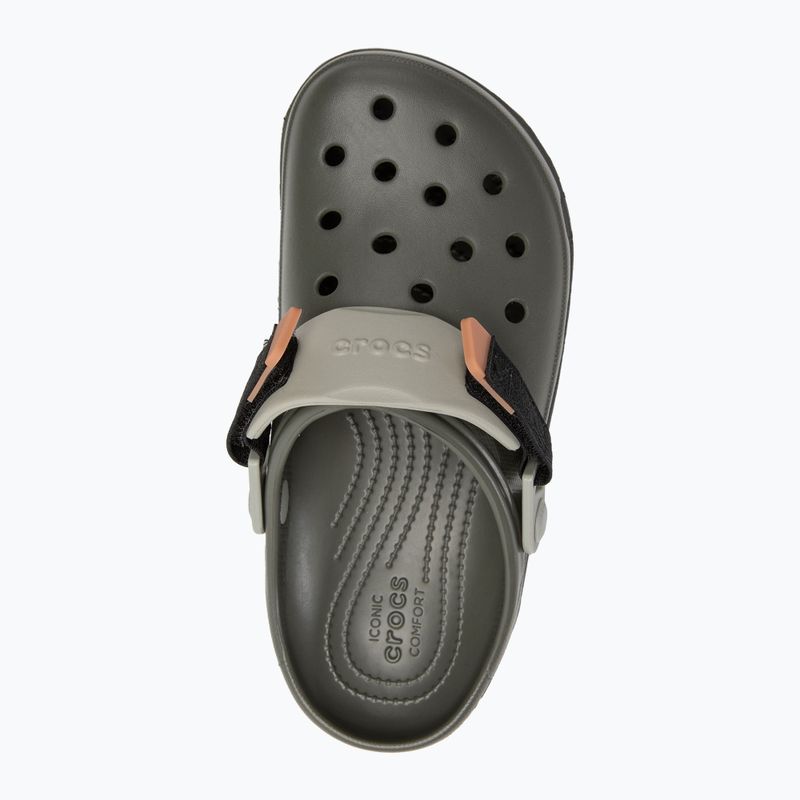 Crocs All Terrain infradito oliva polverosa/multicolore 6