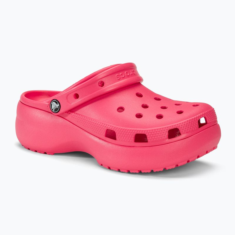 Ciabatte Crocs Classic Platform Clog da donna, iper rosa