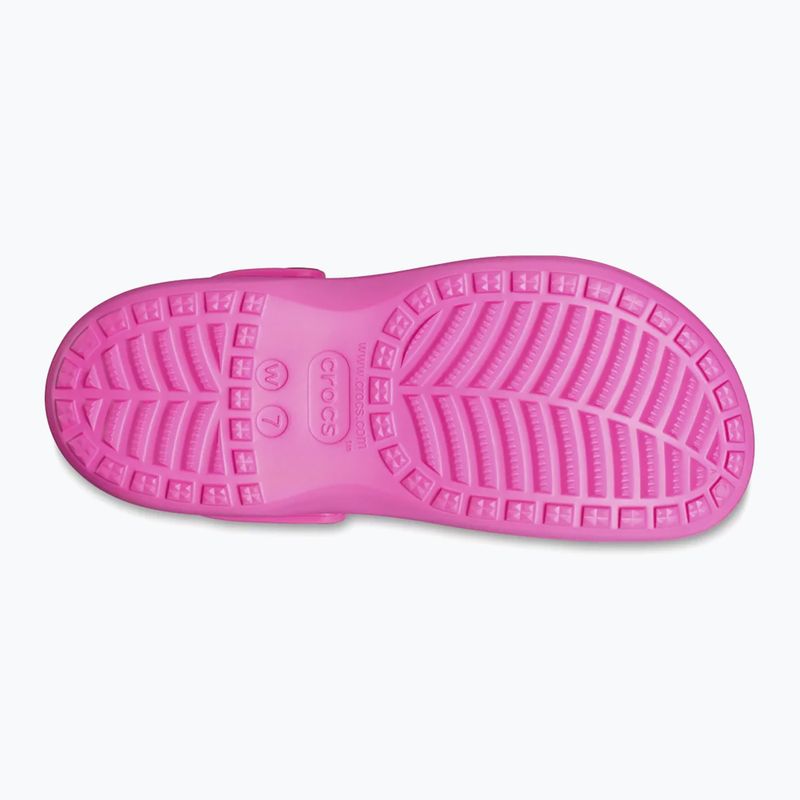 Crocs Baya Platform Clog infradito rosa elettrico 2
