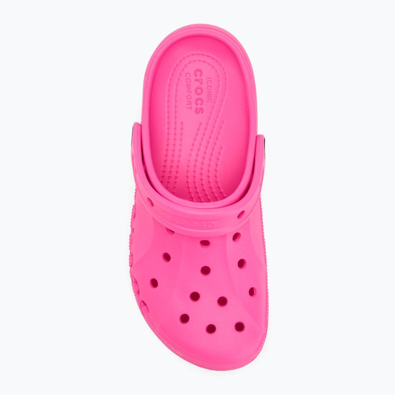 Crocs Baya Platform Clog infradito rosa elettrico 6