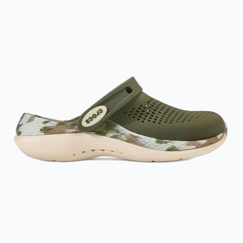 Crocs LiteRide 360 Marbled Clog verde militare/multi Ciabatte 3