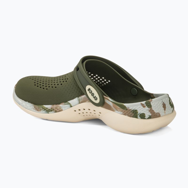 Crocs LiteRide 360 Marbled Clog verde militare/multi Ciabatte 4