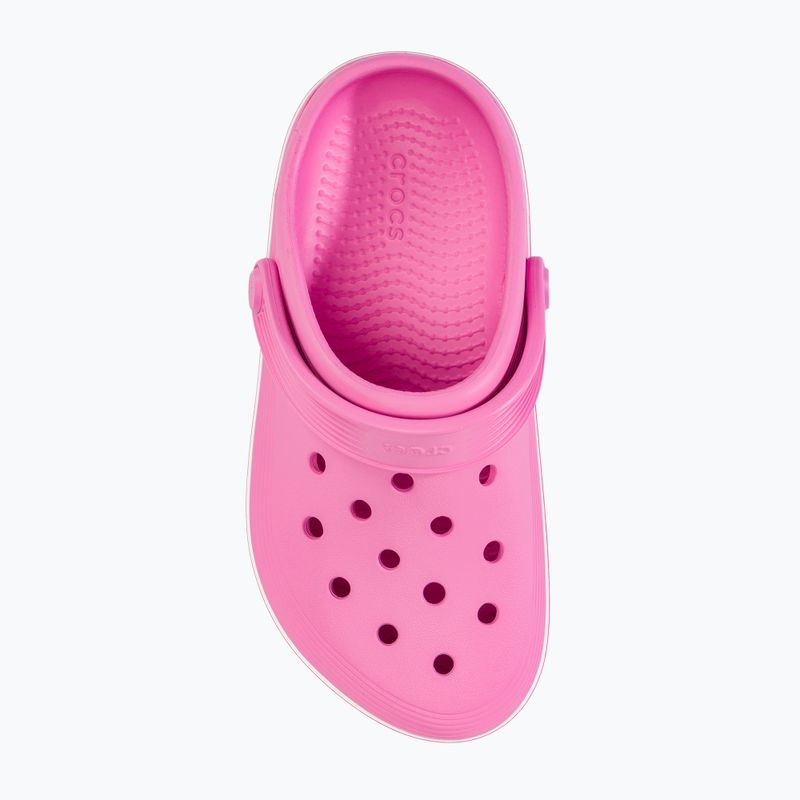 Crocs Crocband Clean Off Court Clog taffy rosa ciabatte per bambini 6