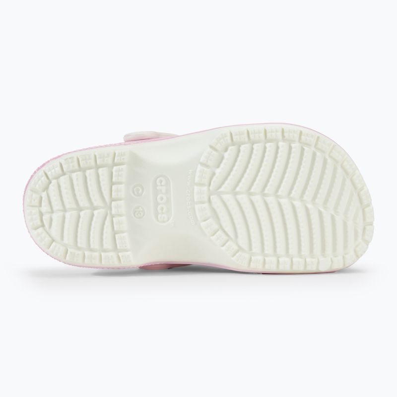 Infradito Crocs Classic Glow in the Dark con fenicottero per bambini 5