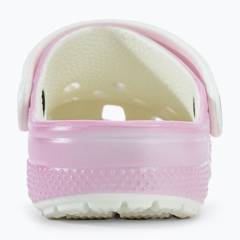 Infradito Crocs Classic Glow in the Dark con fenicottero per bambini 7