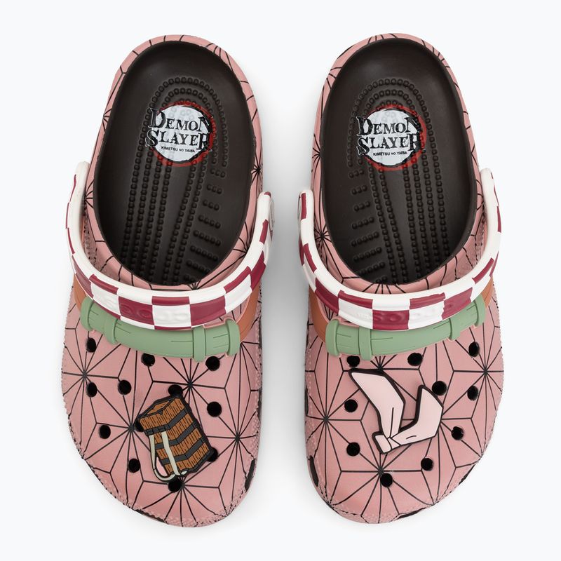 Ciabatte Crocs Classic Demon Slayer espresso 6