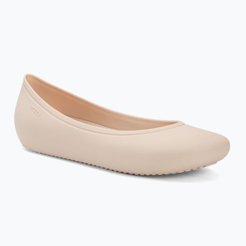 Crocs Brooklyn Flat quartz ballerine da donna