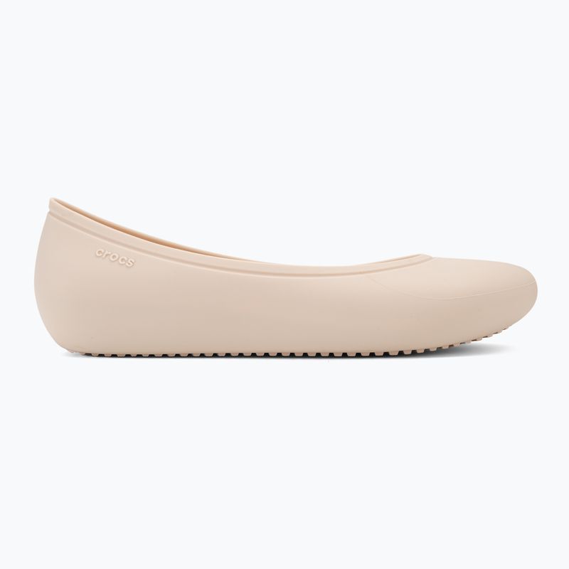 Crocs Brooklyn Flat quartz ballerine da donna 3
