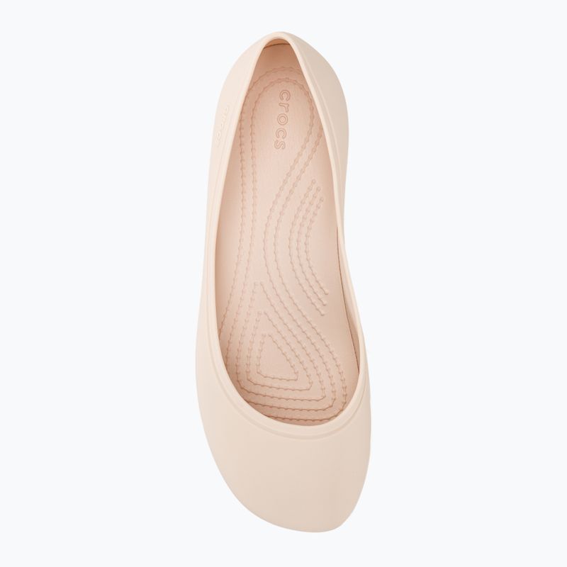 Crocs Brooklyn Flat quartz ballerine da donna 6