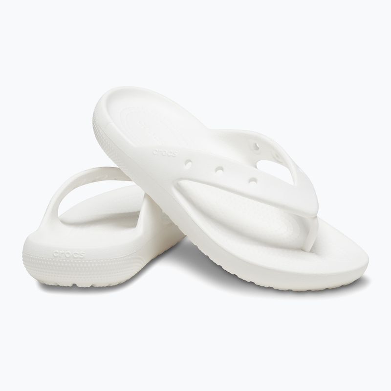 Crocs Classic Flip V2 infradito bianco 8
