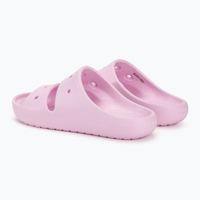 Infradito donna Crocs Classic Sandal V2 ballerina rosa 3