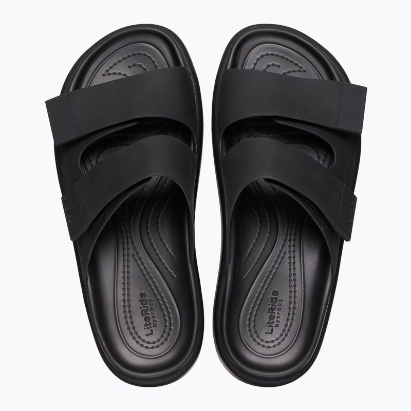 Infradito Crocs Brooklyn Luxe nero 11