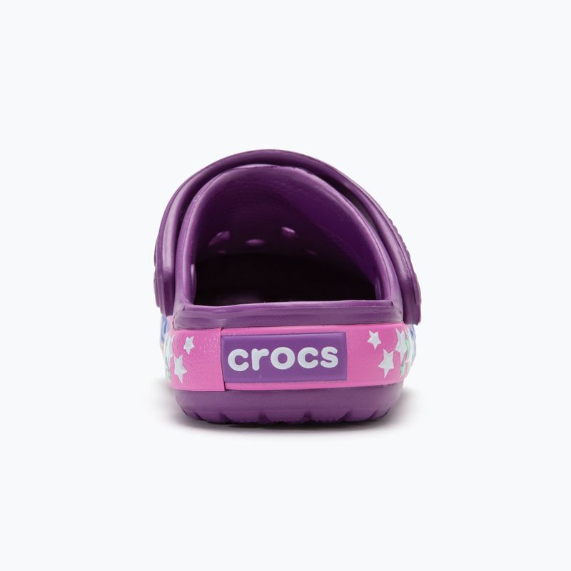 Crocs Crocband Lights Clog Toddler infradito ametista 7