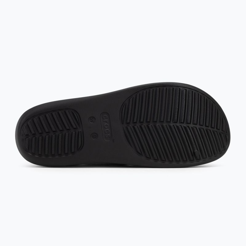 Crocs Gateway Platform H-Strap infradito donna nero 4
