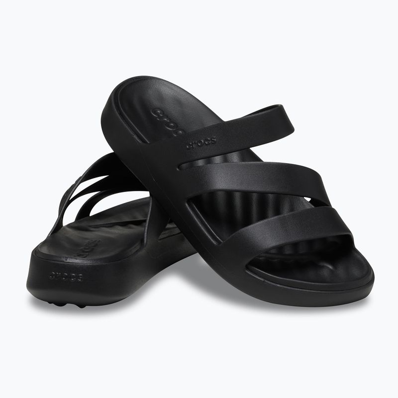 Crocs Getaway Strappy infradito nero 8