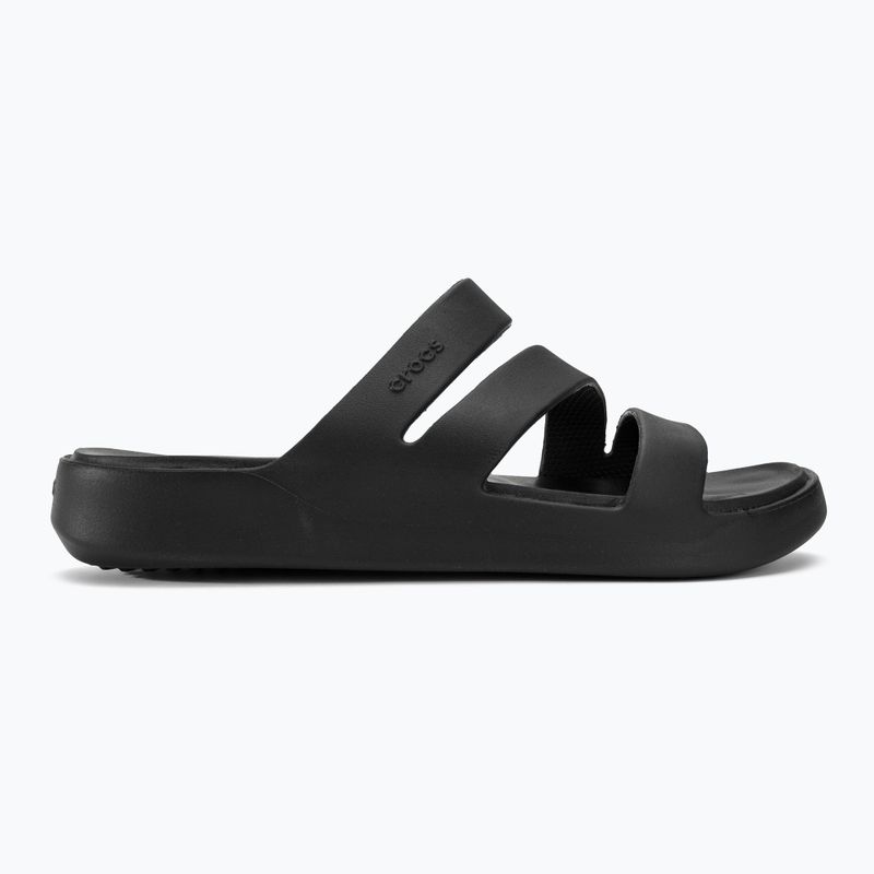 Crocs Getaway Strappy infradito nero 2