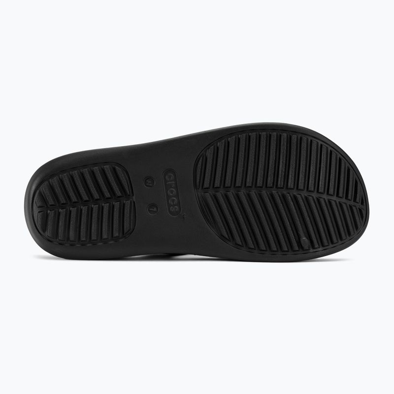 Crocs Getaway Strappy infradito nero 4
