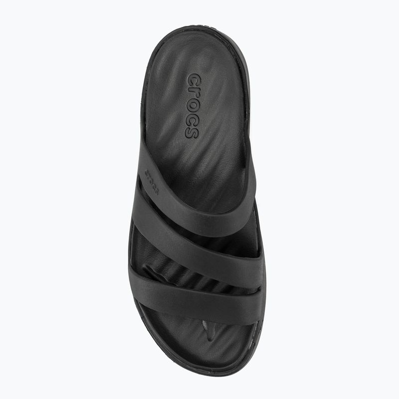 Crocs Getaway Strappy infradito nero 5
