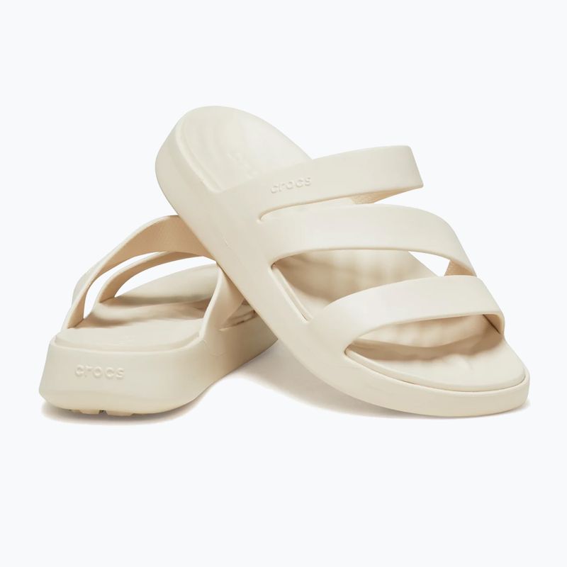 Infradito Crocs Getaway Strappy in stucco 6