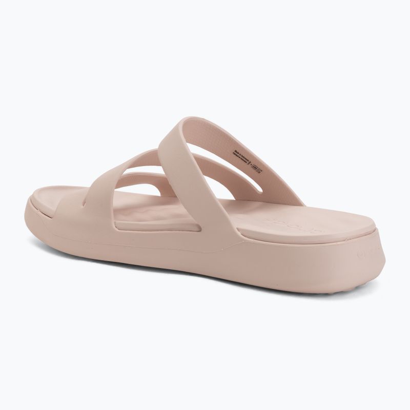 Ciabatte da donna Crocs Getaway Strappy quartz 3