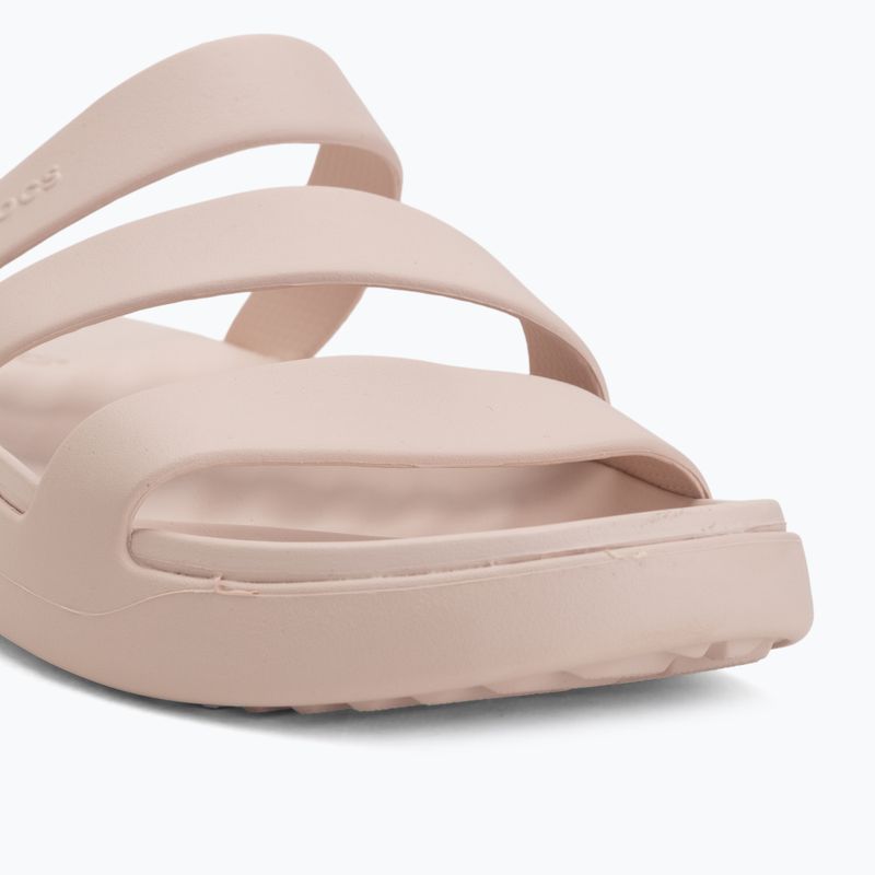 Ciabatte da donna Crocs Getaway Strappy quartz 7