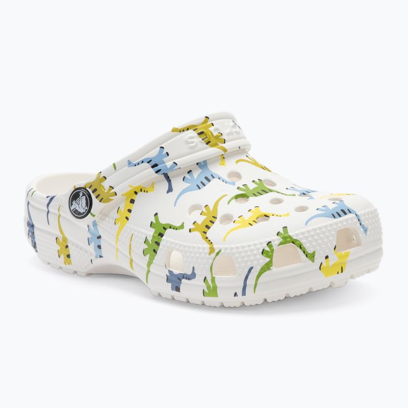 Crocs Classic Character Print Clog Infradito per bambini con dinosauri