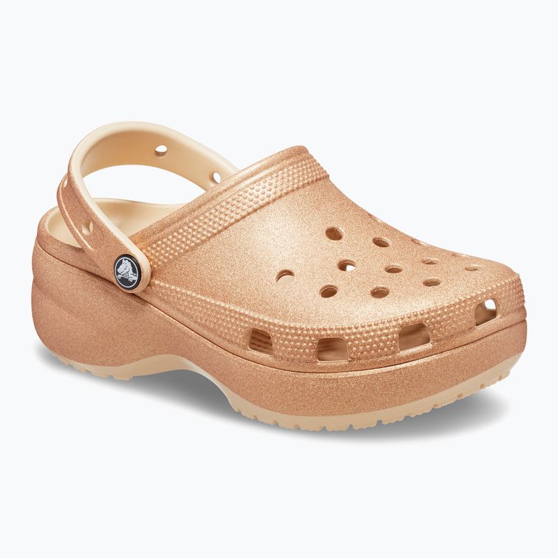 Crocs Classic Platform Glitter shitake - infradito da donna 9