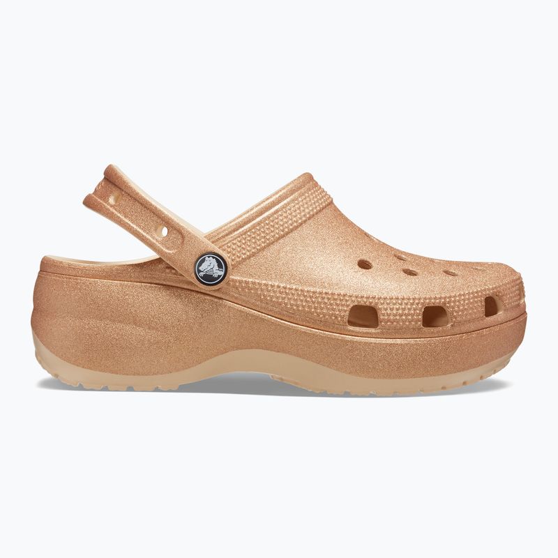 Crocs Classic Platform Glitter shitake - infradito da donna 10
