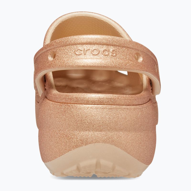 Crocs Classic Platform Glitter shitake - infradito da donna 11