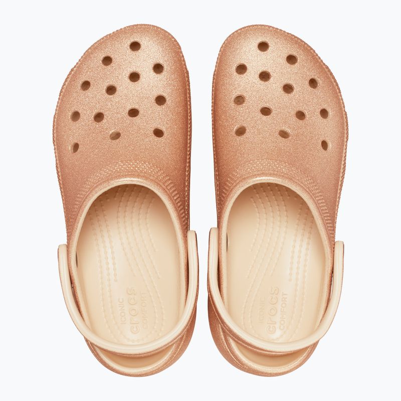 Crocs Classic Platform Glitter shitake - infradito da donna 12