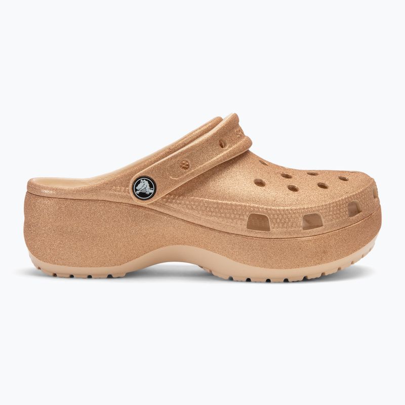 Crocs Classic Platform Glitter shitake - infradito da donna 3