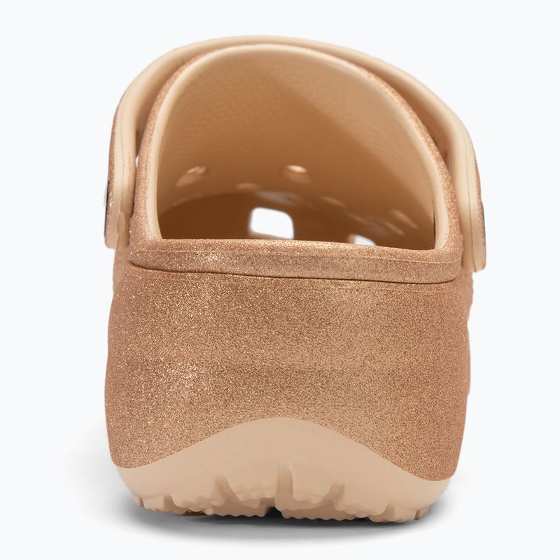 Crocs Classic Platform Glitter shitake - infradito da donna 7