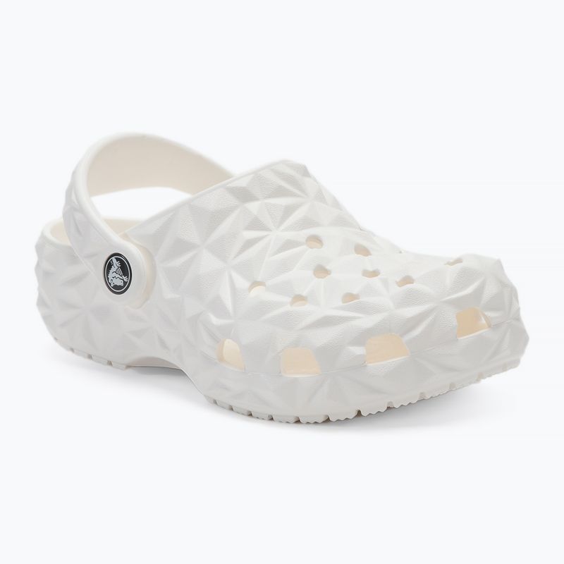 Crocs Classic Geometric Clog Bambini infradito bianco 2
