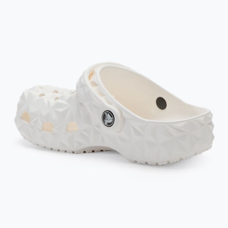 Crocs Classic Geometric Clog Bambini infradito bianco 4