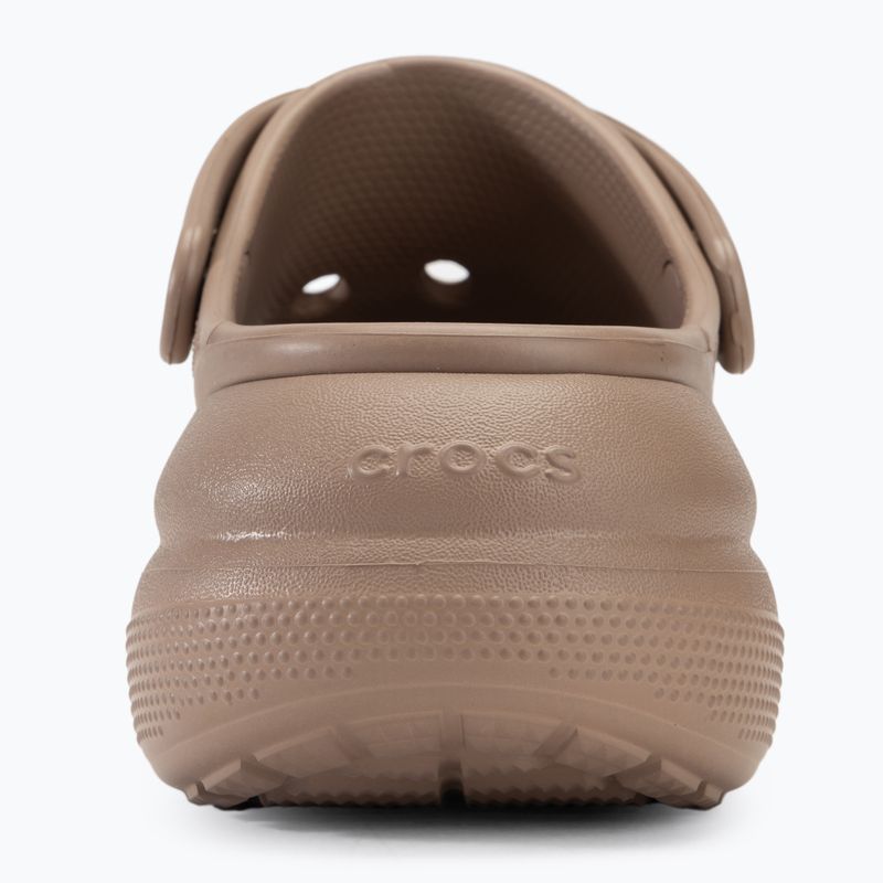 Crocs Classic Crush Clog Ciabatte latte 7