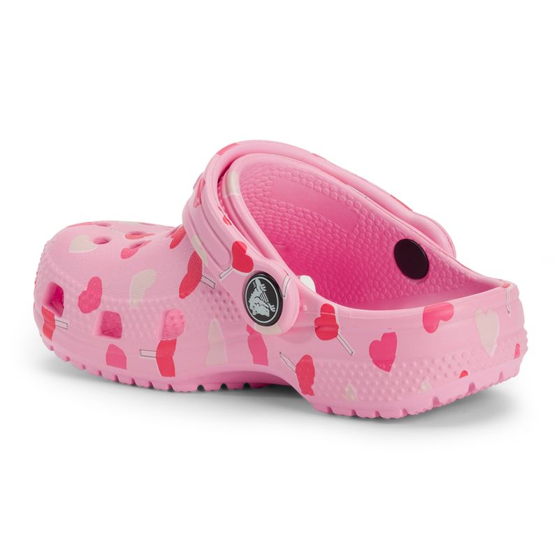 Crocs VDay Clog Toddler Ciabatte fenicottero 4