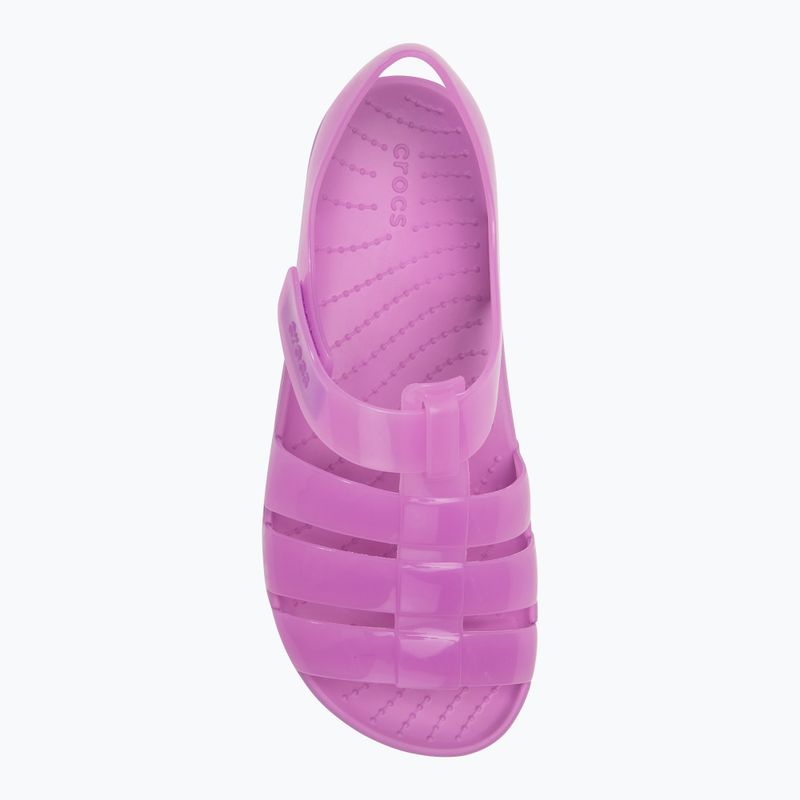 Crocs Isabella Jelly Bambini sandali con bolle 5