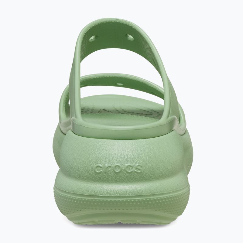 Crocs Classic Crush Sandal donna infradito verde chiaro 10