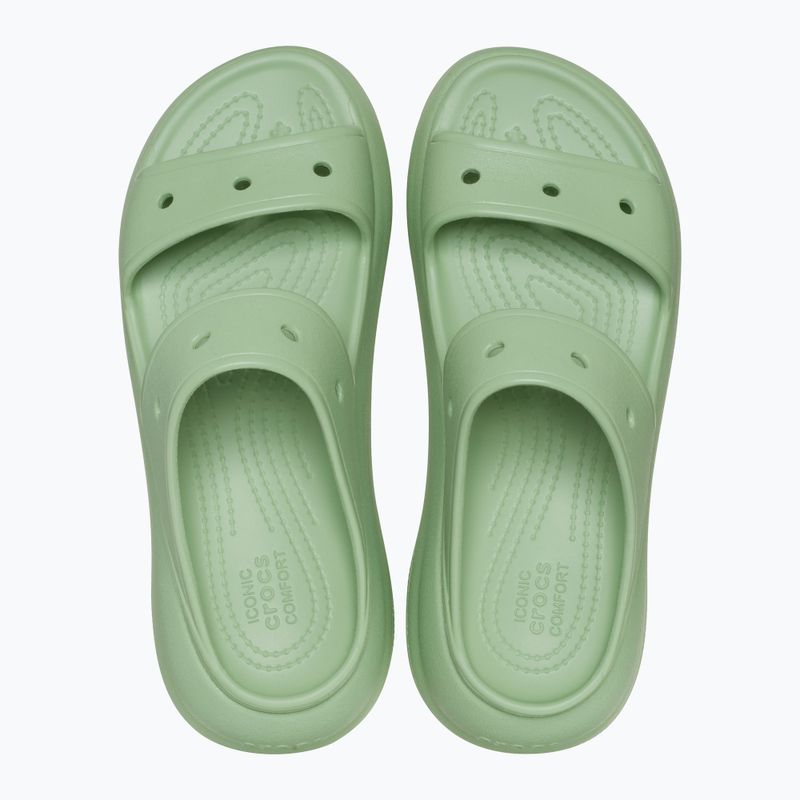 Crocs Classic Crush Sandal donna infradito verde chiaro 11