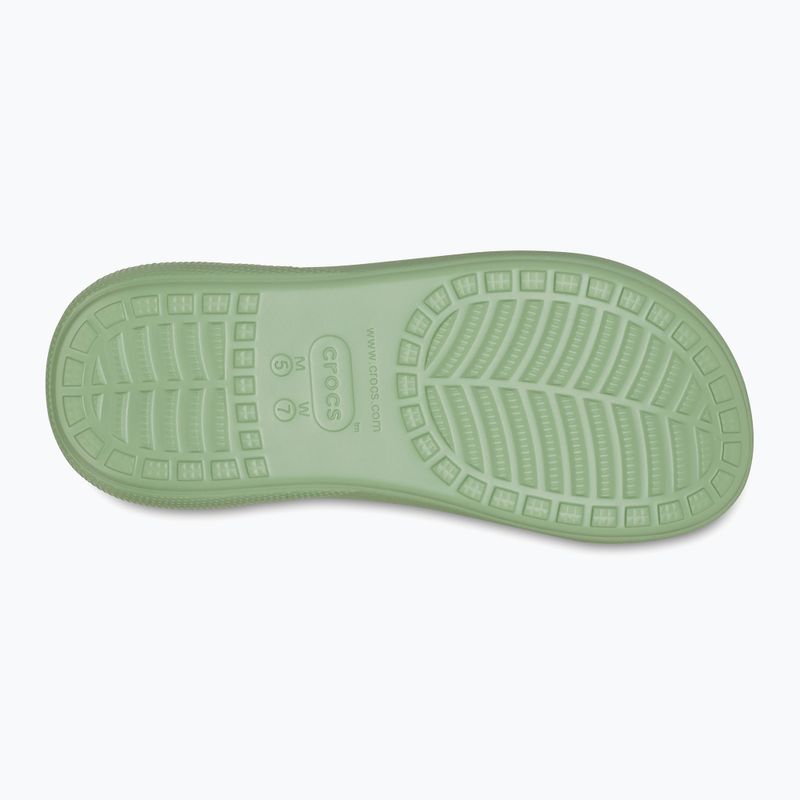 Crocs Classic Crush Sandal donna infradito verde chiaro 12