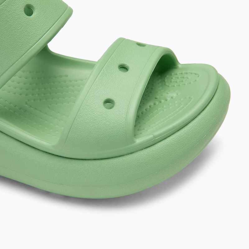 Crocs Classic Crush Sandal donna infradito verde chiaro 7