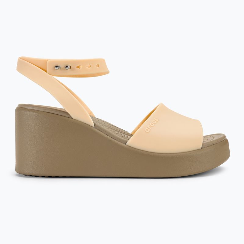 Sandali Crocs Brooklyn con cinturino alla caviglia e zeppa da donna 2