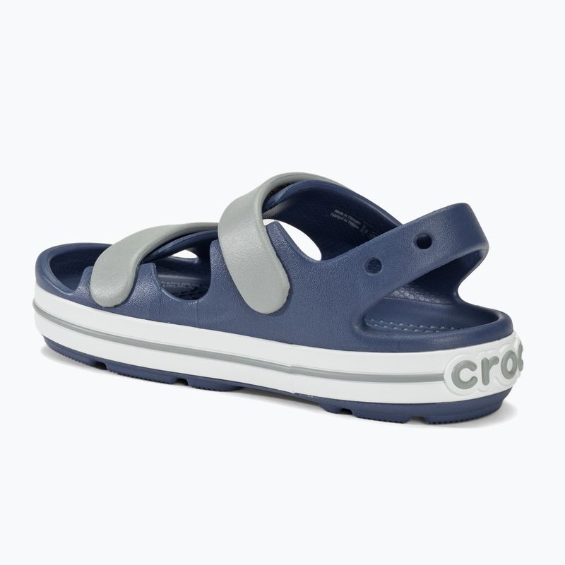 Crocs Crocband Cruiser Bambini Sandali 209423 blu bijou/grigio chiaro 3