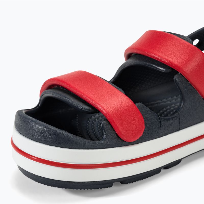 Crocs Crocband Cruiser Bambini Sandali 209423 navy/varsity red 7