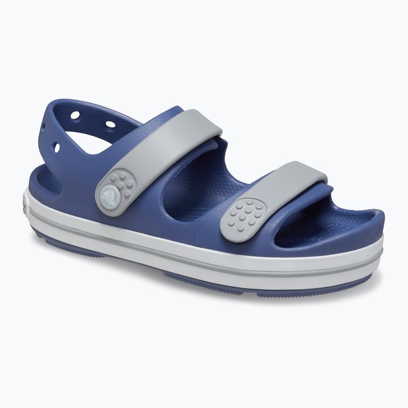 Crocs Crocband Cruiser Bambini sandali blu bijou/grigio chiaro 8