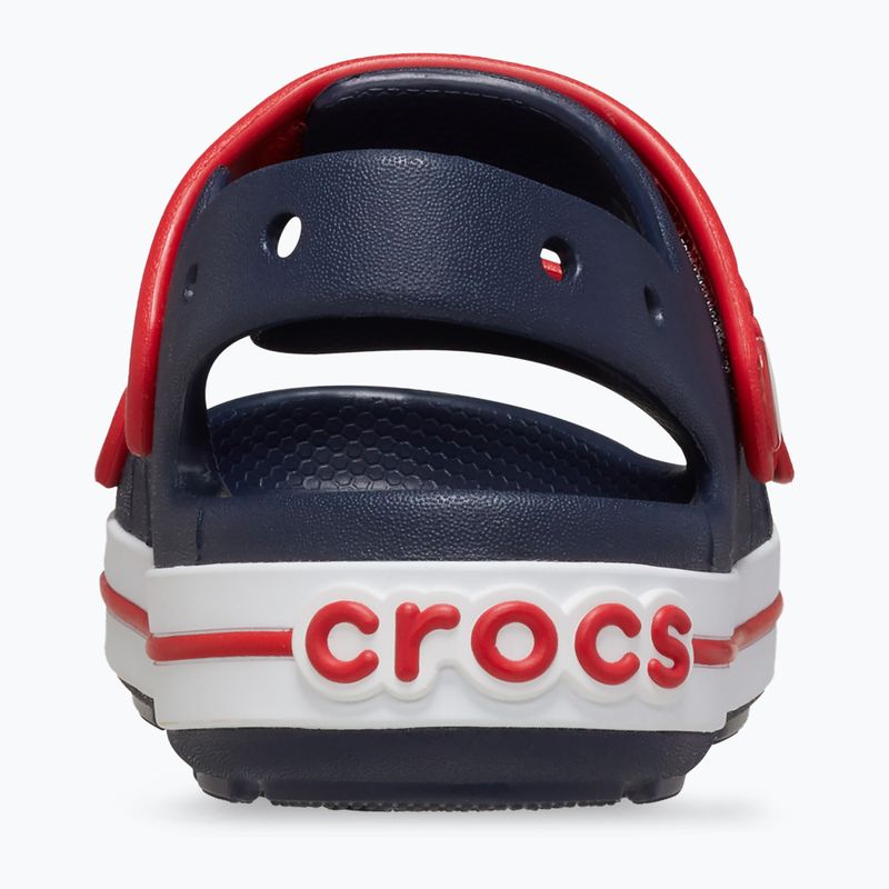 Crocs Crocband Cruiser Bambini sandali navy/varsity red 12