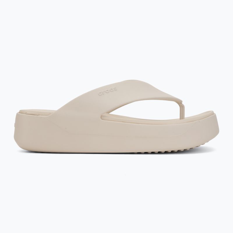 Infradito da donna Crocs Gateway Platform stucco 2