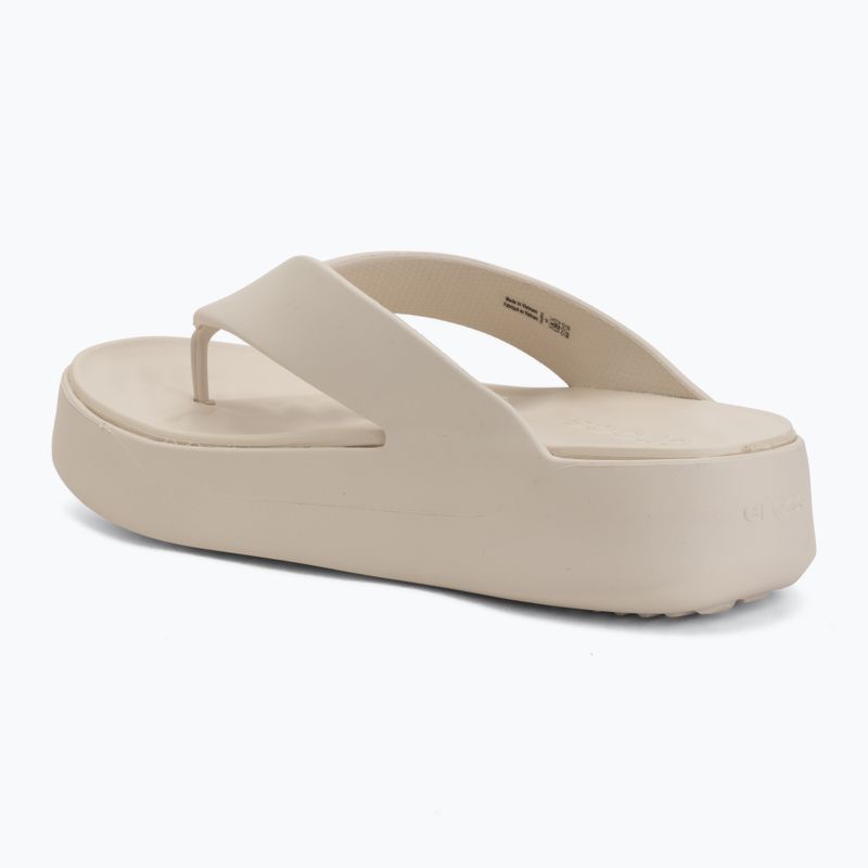 Infradito da donna Crocs Gateway Platform stucco 3