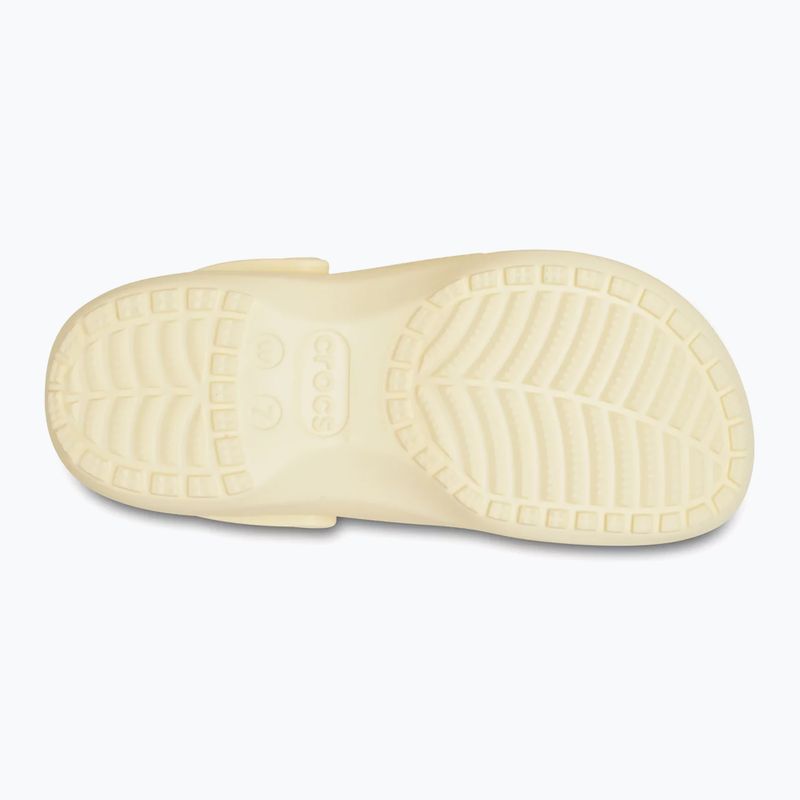 Infradito Crocs Classic Platform Clog crema di burro da donna 2