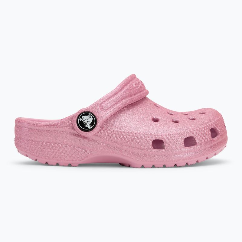 Crocs Classic Glitter Clog Toddler infradito rosa tweed glitterato 3